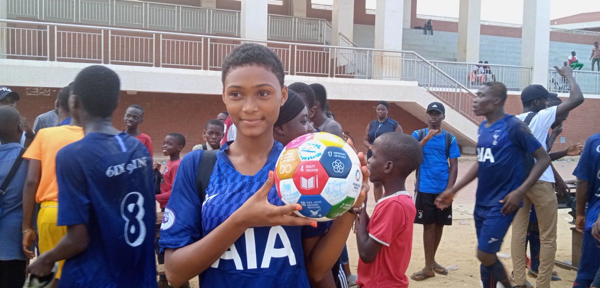 FORAMinitiative's tweet photo. As #OYW2015 Ambassadors selected on All Bar None Scholarship, we are spotlighting Education, especially for girls through the West African Global Goals cup for Peace. @ONUFemmes @UN_Women @UNESCO @GlobalFundWomen @AntoniaSodonon @LanreShaper @UNICEFEducation @DFID_Education https://t.co/ngsv8QsBFR