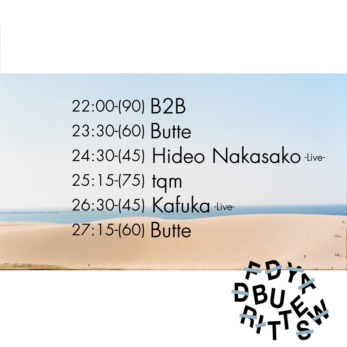 Butte_OSAKA's tweet photo. TONIGHT !! https://t.co/HQvgjkd9Zr