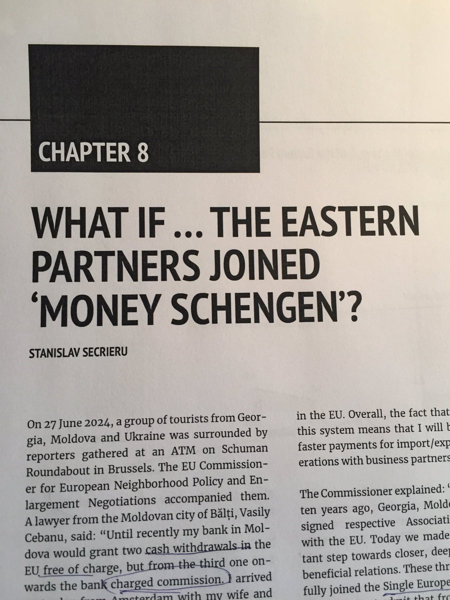 #EUISS #EUforesight #EaP @StasSecrieru @FlorenceGaub I like this What if .. 14 possible future scenarios, particularly that one for our Eastern partners joining the European payment system (SEPA). Most likely future! iss.europa.eu/content/what-i…