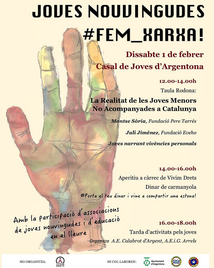 VivimDrets's tweet photo. Hola a tots i totes,
Des de Vivim Drets us convidem a venir al pròxim acte que organitzem:
*"Joves nouvingudes #FEM_XARXA"*

 🗓1 de febrer 
Casal de joves 🏠👥
⏰ 12:00 a les 18:00.

ESTÀ OBERTA A TOTHOM! https://t.co/AoeMHsdnyC