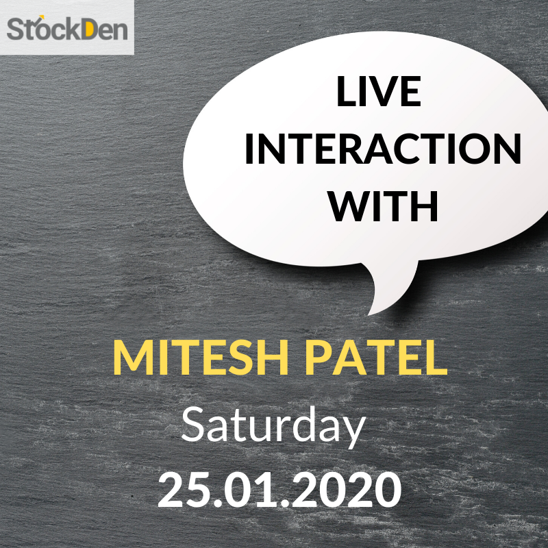 myStockDen's tweet photo. Mitesh Patel @Mitesh_Engr, the ‘angry young man of options trading’, will be interacting live with #StockDen members at our event on #OptionsTrading to be held tomorrow.
Enrol today at https://t.co/jRZs87R14n to become our member and attend the event. https://t.co/fBgmWy1NN4