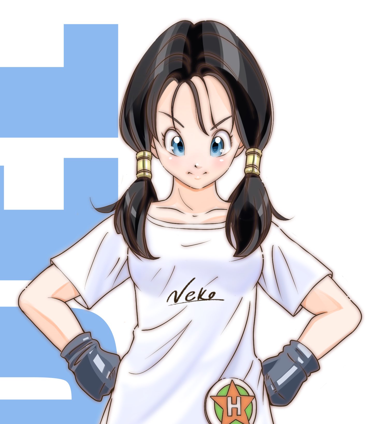 Neko Dragonball Videl 女の子 可愛い イラスト ドラゴンボール ビーデル アニメネタで イラスト描いてます T Co Toxgkxuphz Twitter