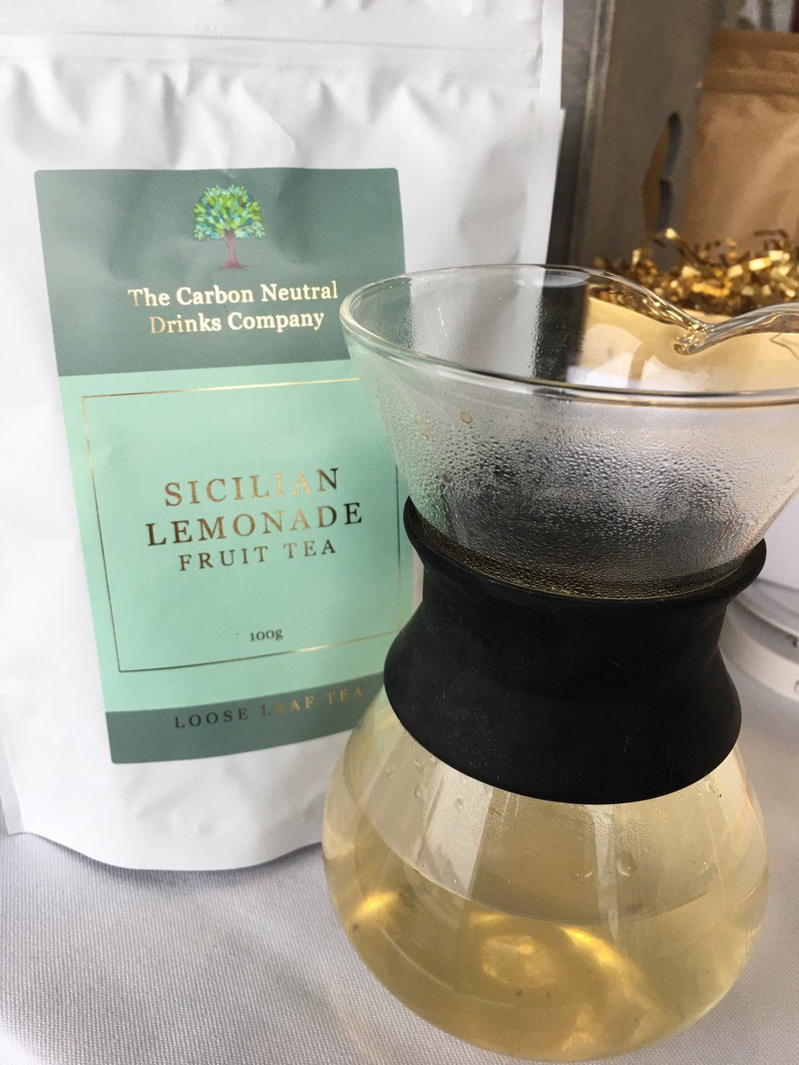 Sicilian Lemonade fruit tea up next on the tastings. An ethically sourced, carbon neutral fruit tea. Come and find out more! #LPTS2020 #supportlocal @BizSouth  #carbonneutraldrinks