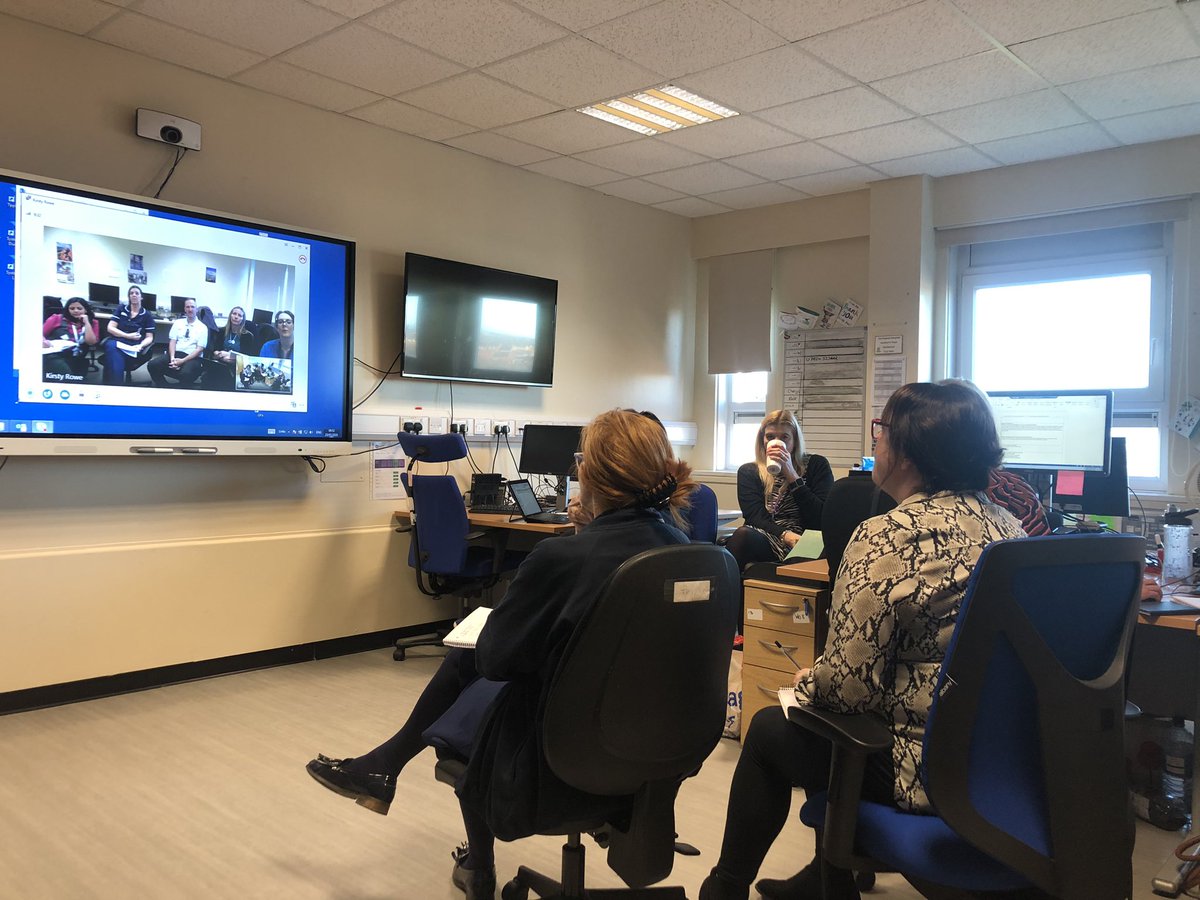 eoincarrollhbc's tweet photo. Just a few pics from this weeks #VirtualFrailty and our #CIIC bed base meetings. Teams from 3 different locations coming together via virtual platforms to coordinate more personalised care. #innovation @NTeesHpoolNHSFT @lizsargeant @HpoolCouncil @Lynnmor69079297  @LeviBuckleyNTH https://t.co/Nm8aOxO7JT