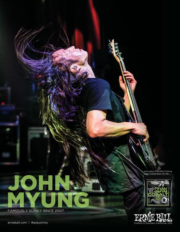 Happy Birthday (January 24th) to John Myung!!                1/24             