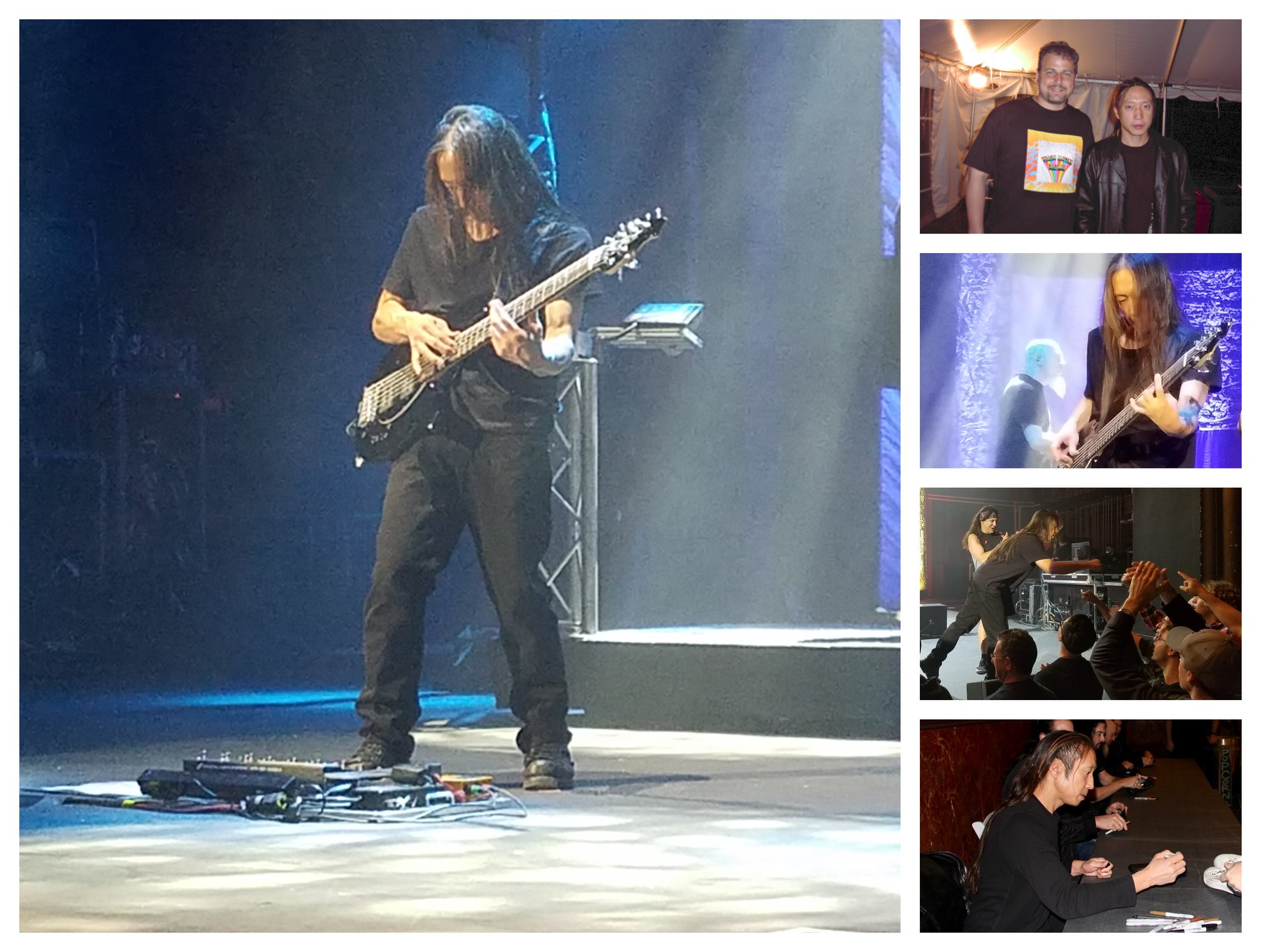 Happy bday to bass machine, and client in my prior life, John Myung. 