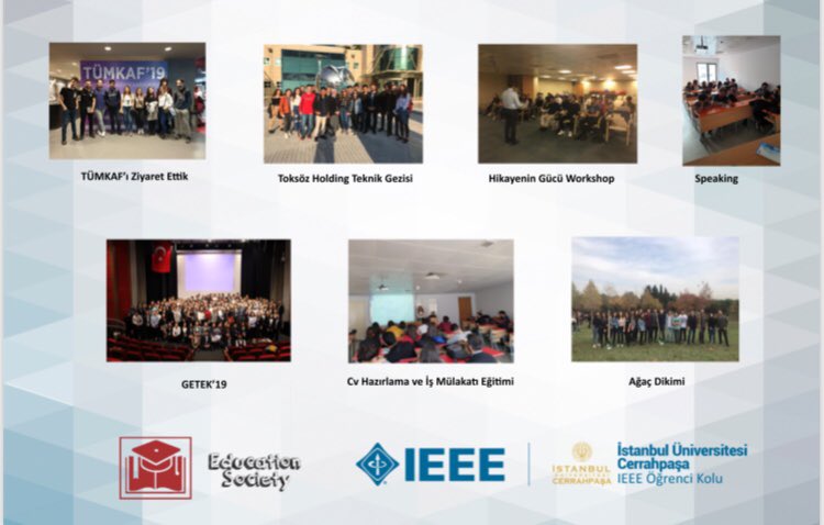 ieeeiuc's tweet image. IEEE İÜC olarak 2019-2020 eğitim-öğretim yılının güz döneminde neler yaptık, nasıl bir dönem geçirdik? 
@ieeetrsb @ieeexp #ieeeturkey #ieee