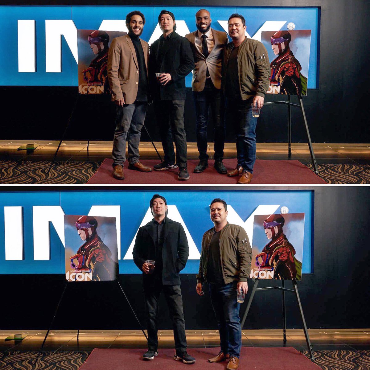 ejheckman's tweet photo. A big #shoutout to my friend @davidkirkman on his movie premiere of ICON! He’s an amazing young man with extraordinary talent. Keep your eyes on this guy and his work to come! #soproud https://t.co/UAQKPjcA8I