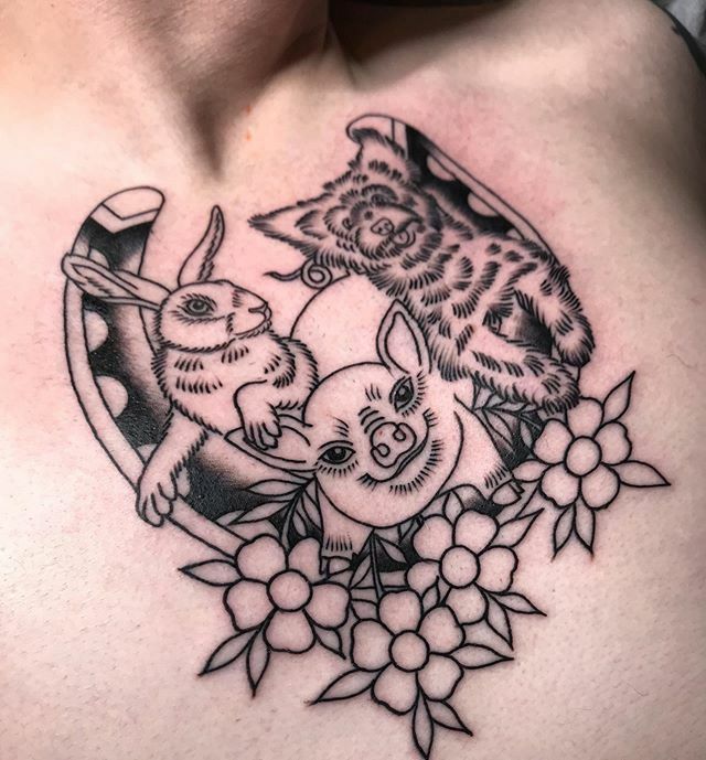 Just palin’ around. 🐰🐷🐶
#wip ift.tt/3aI9iKs