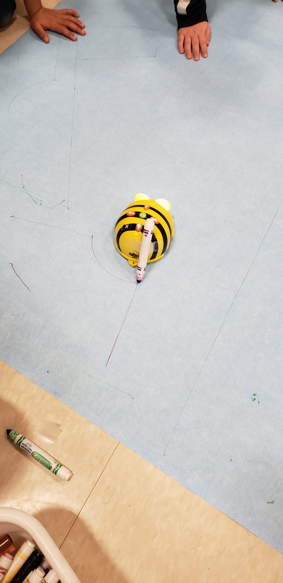 vickiemorgado1's tweet image. Kinders @CorpusChristiDP @Mrs_Tome Mr. P with intermediate leaders #dpguidance #dpcdsb @DPTechTeam School Wide #hourofcode today with our BBot friends. #ontcodes