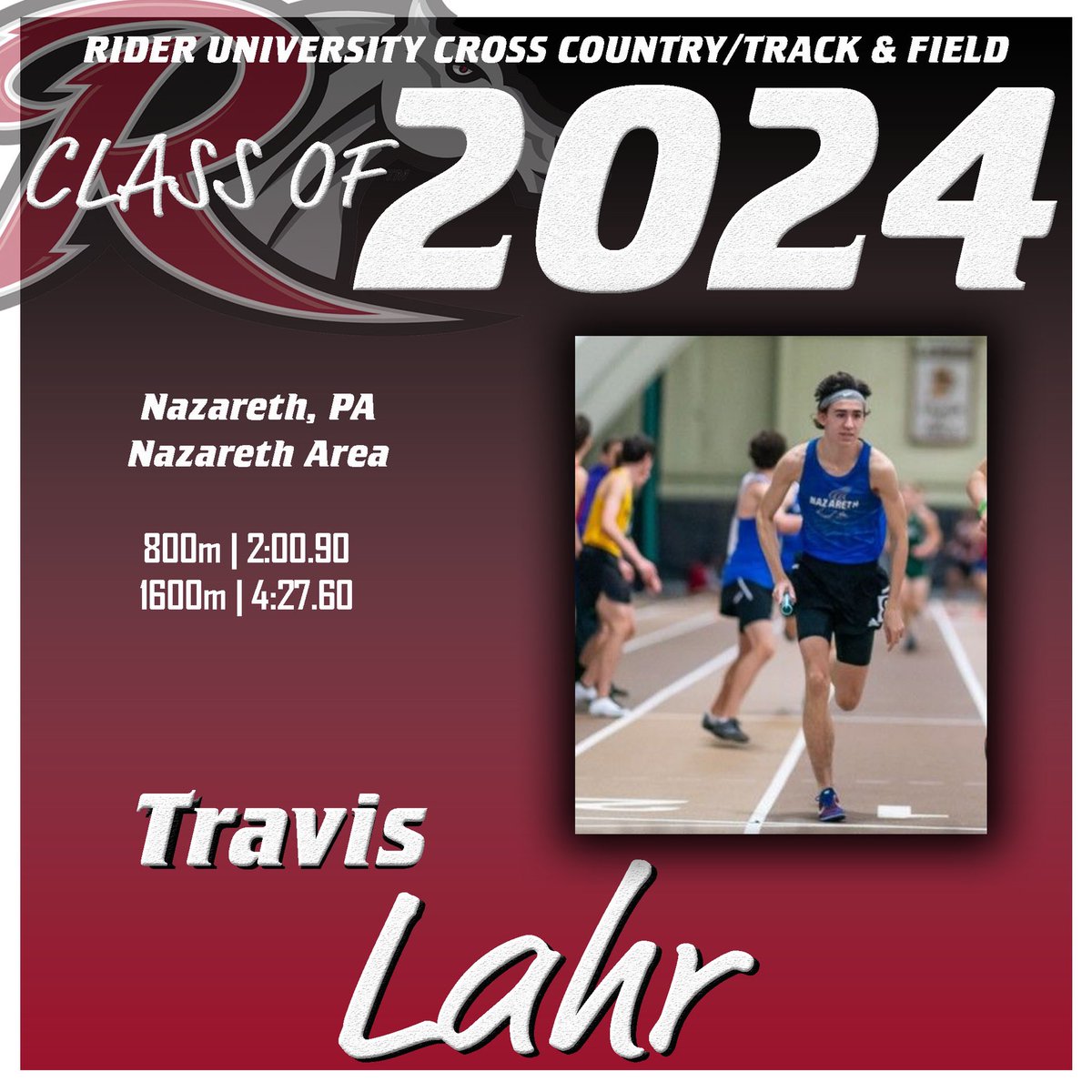 Excited to welcome <a href="/TravisLahr/">Travis Lahr</a> <a href="/riderathletics/">Rider Athletics</a>