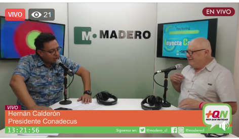 conadecus's tweet photo. AHORA: entrevista @HERNANCALDERONR Presidente @conadecus explica la campaña #NODEUDAS
en @RadioMadero e invita a los deudores de Chile a inscribirse para orientar y proponer soluciones que busquen dar respuestas al problema de sobrendeudamiento. https://t.co/WIXki8aF9d https://t.co/uKseZxNl9w