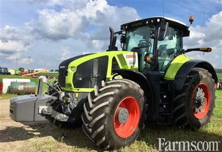 2019 #CLAAS 920 AXION with 3-point hitch, PTO, 4 rear SCV's, deluxe cab, cold start package, cab suspension, LED lights, CVT, 325 HP &amp; more, listed by @FarmGj! farms.com/used-farm-equi… #OntAg #FarmEquipment #ForSale #TractorTuesday #Agriculture #Machinery #Farm365
