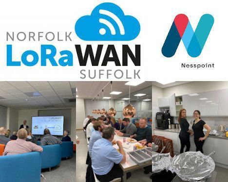 Nesspointltd's tweet photo. @Nesspoint hosted a team from @NorfolkCC @KFrary recently to hear about their Internet of Things project. It was fascinating to listen to what they have been doing, what they have actually built and what they are now offering. #IOT #LoRaWAN To read more: https://t.co/VDtw9OoIu1 https://t.co/Maq6CMvxZl