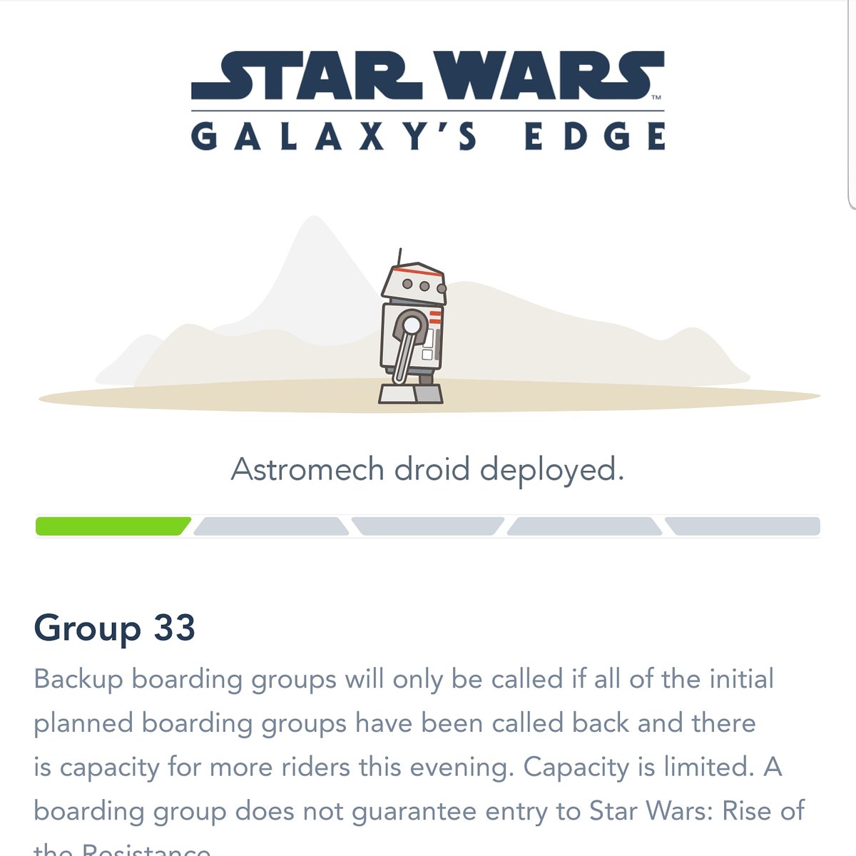 ulrik05's tweet photo. Woot. Going to ride rise of the resistance !!!! https://t.co/DjLCsK8Ywh