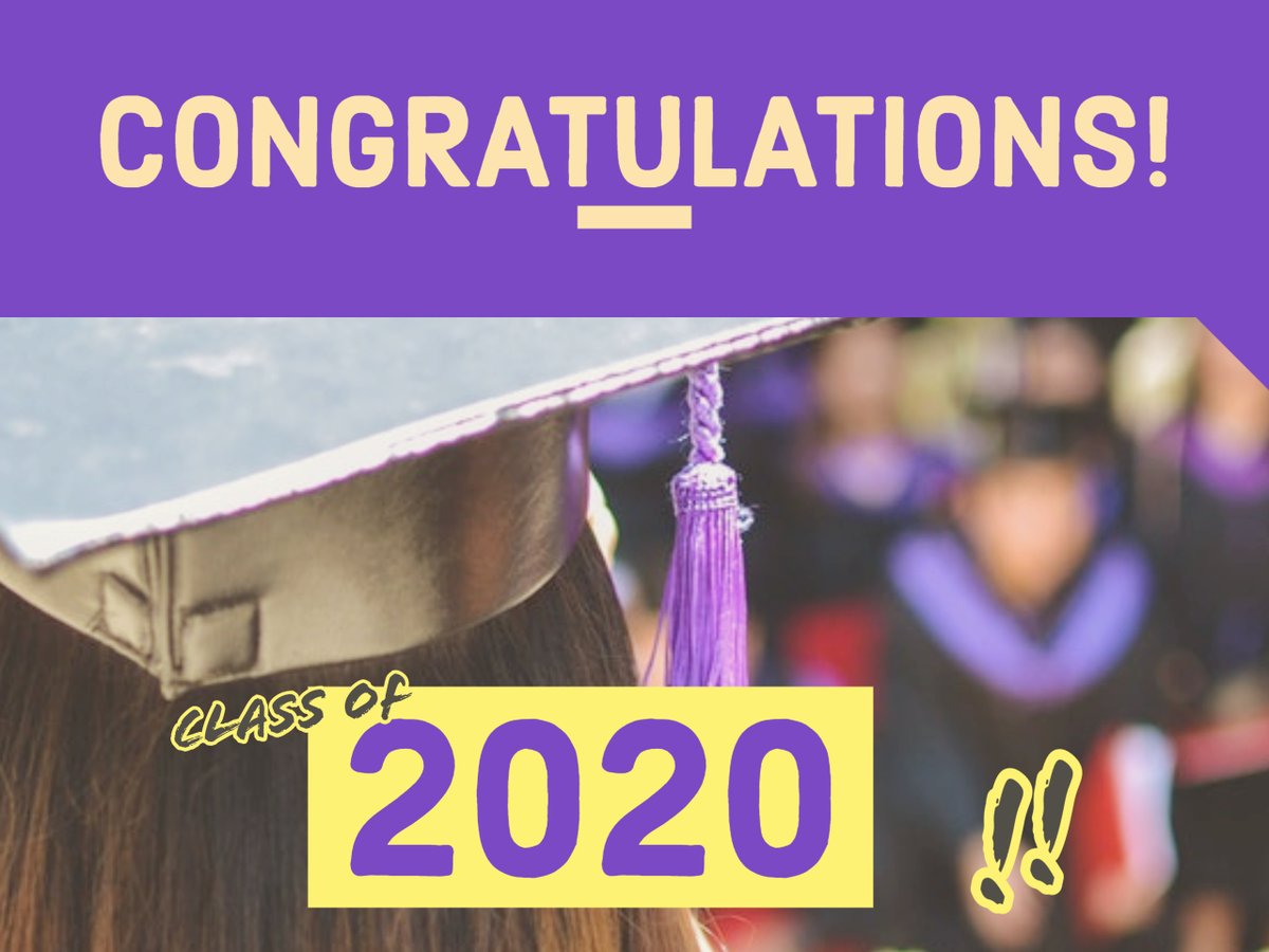 PsychatHunter's tweet photo. Congrats Hawks! 😀 #HunterCollege #HunterHawks #Classof2020 #2020Grads https://t.co/VTJ6IL4FTV