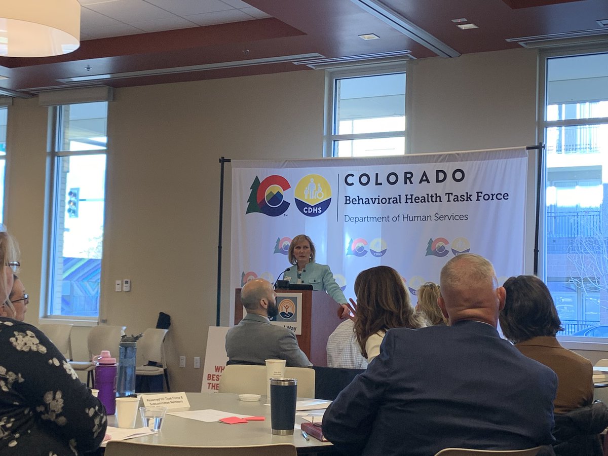 ColoradoBHTF's tweet photo. Good morning! Today, all subcommittees and the main task force are meeting together for the first time! What would you want to say to them? #TransformCO #behavioralhealth https://t.co/5jWNFbxLW7