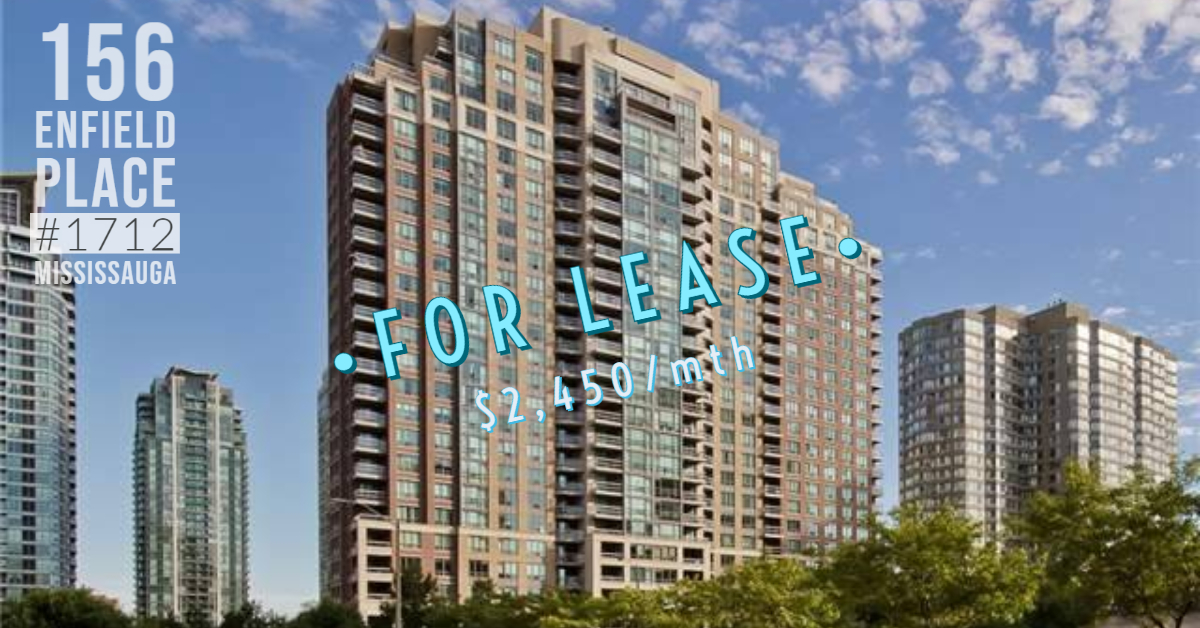 TaylorMadeRLP's tweet photo. New Listing! 156 Enfield Place #1712, Mississauga. Call Chris Bridges today to view this spacious condo in the heart of Mississauga. (905) 828-1122 https://t.co/7Vtv8N0N2d
