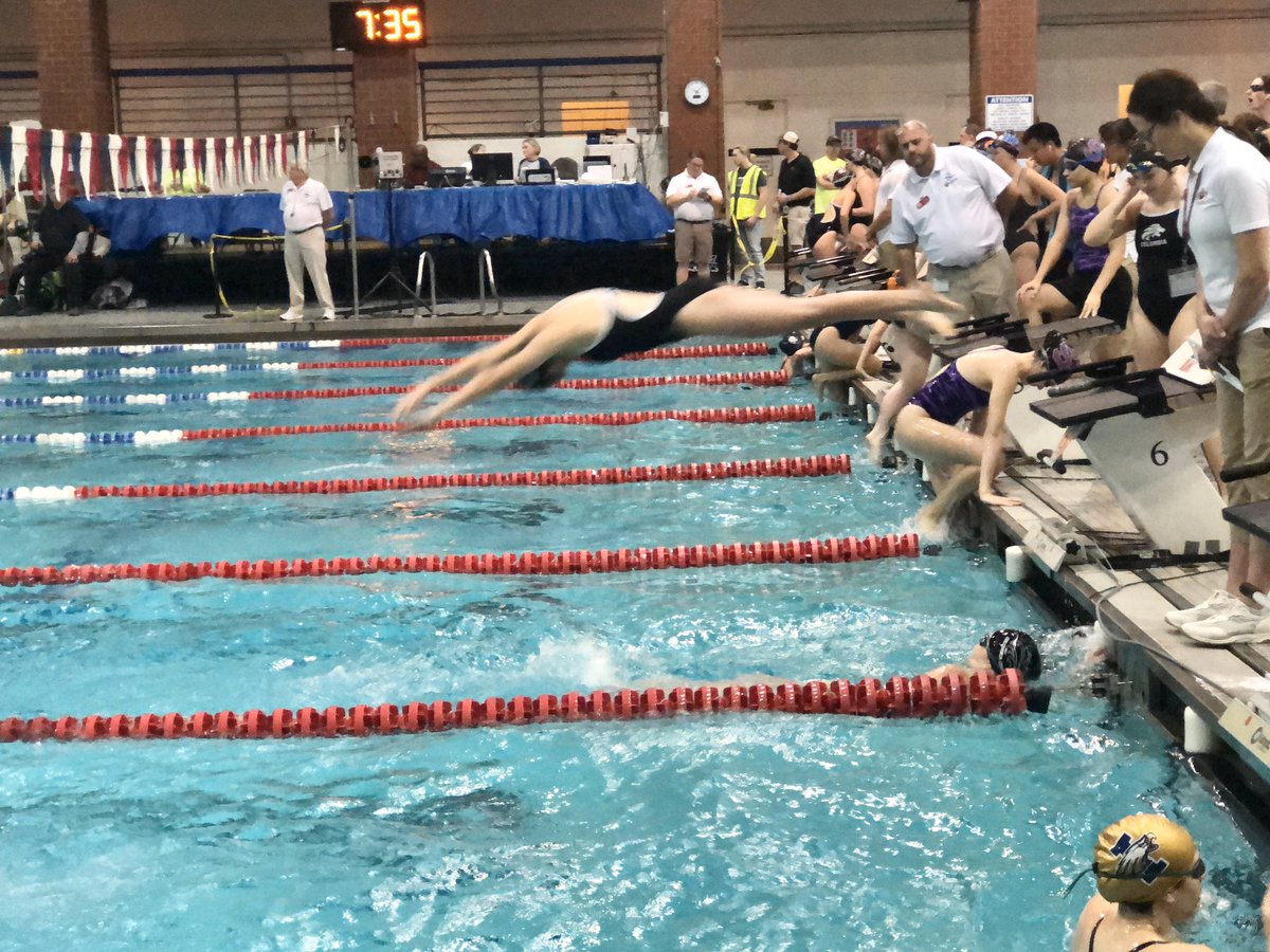 CCHS_SwimTeam's tweet photo. Regionals Results: Fantastic first swim for the Lions in the 200 Medley Relay! The girls swam to a season best time of 2:24.17! 💜 #GOLIONS @CHSLionNation https://t.co/kIjOAle825