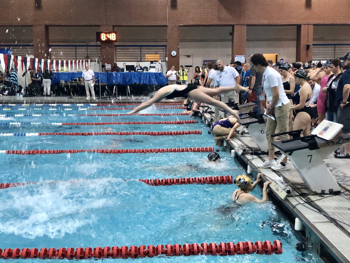 CCHS_SwimTeam's tweet photo. Regionals Results: Fantastic first swim for the Lions in the 200 Medley Relay! The girls swam to a season best time of 2:24.17! 💜 #GOLIONS @CHSLionNation https://t.co/kIjOAle825