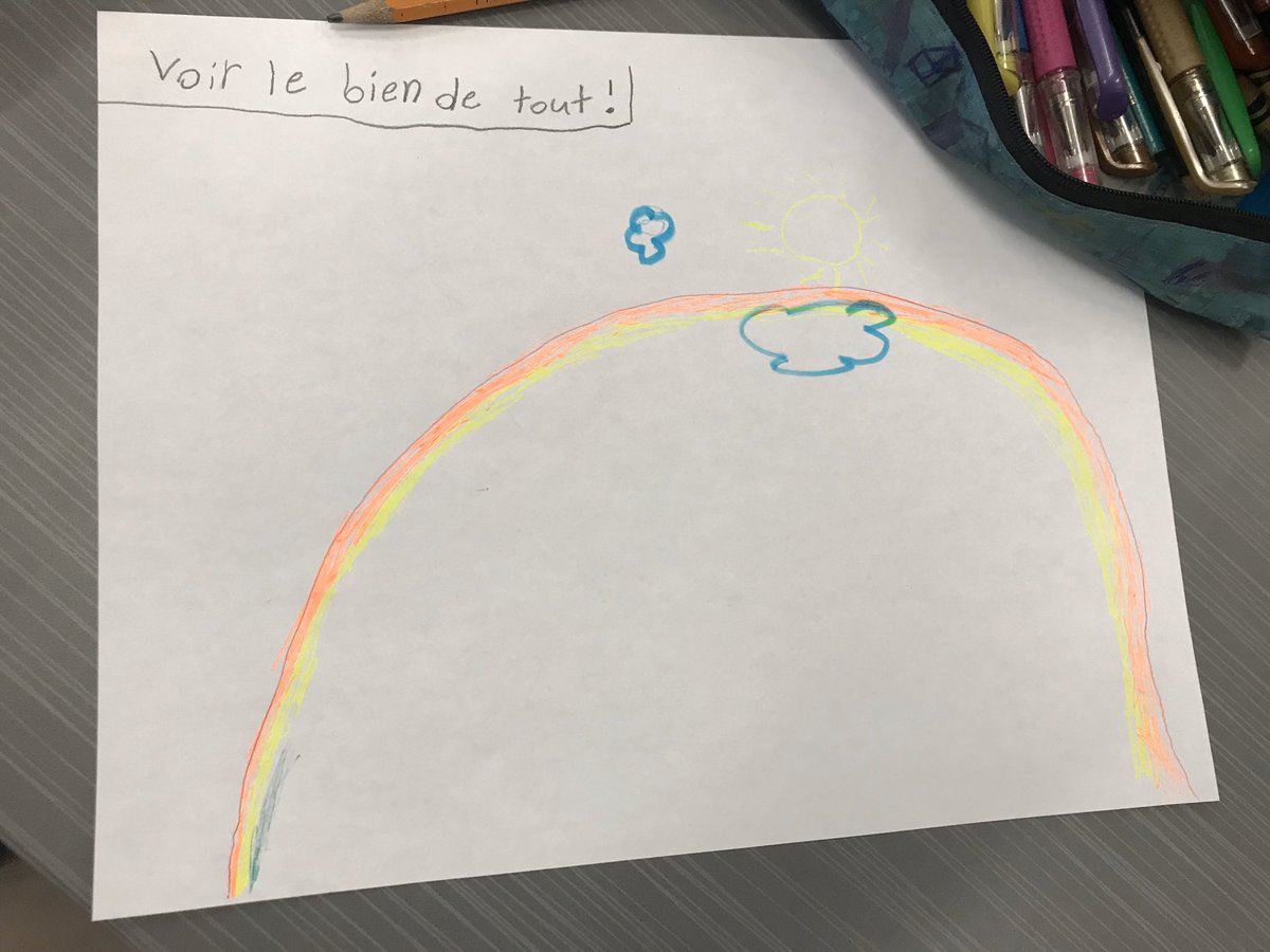 T4Tasneem's tweet photo. How do we use Mentor Texts on well-being in FI? Read the text and write your inspirational quotes in French!  Salle 15 guide groovy a la vie. @DDSBKto8 @DDSBHealthyMind @DDSBSirJohnAMac https://t.co/UzJqaWM9Jp