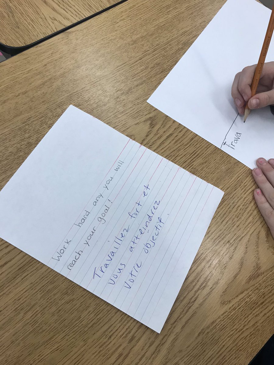 T4Tasneem's tweet photo. How do we use Mentor Texts on well-being in FI? Read the text and write your inspirational quotes in French!  Salle 15 guide groovy a la vie. @DDSBKto8 @DDSBHealthyMind @DDSBSirJohnAMac https://t.co/UzJqaWM9Jp