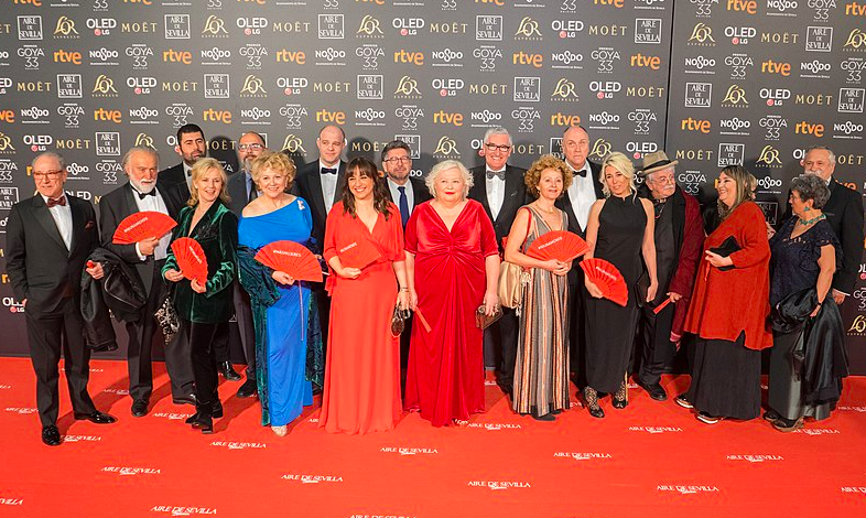 🎥 Cubrimos y documentamos los <a href="/PremiosGoya/">Premios Goya</a> para tener fotografías libre que ilustrarán artículos en <a href="/eswikipedia/">Wikipedia en español</a> sobre nuestra escena cinematográfica.
#Goya2020 
<a href="/pedrojpacheco/">Pedro Pacheco</a> ya está en la alfombra roja tomando fotos como esta(s) del año pasado >> commons.wikimedia.org/wiki/Category:…