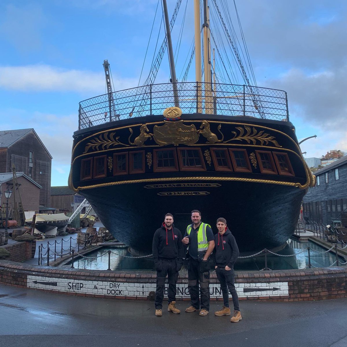 CLElectrical's tweet photo. Another great job done by our team, working with @Schneiderelectric on the @SSGreatBritain installing new temperature and humidity monitoring this week! #energysaving #controls #clelectricalcontrolsltd #savingtheship https://t.co/yJgbWCR2RE