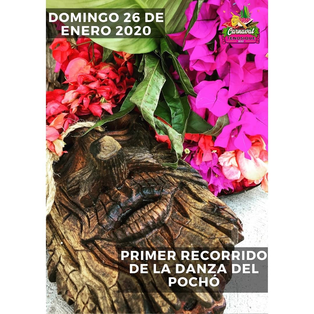 FTenosique's tweet photo. Estamos a pocos días de disfrutar de la #DanzaDelPocho en el #CarnavalTenosique2020 ven y disfruta de la magia de los hombres de madera, la fuerza de los tigres y la belleza de las pochoveras, en los recorridos de la danza por el municipio.

#VisitTabasco
#QueSueneElShiquish https://t.co/P13y50ZL8V