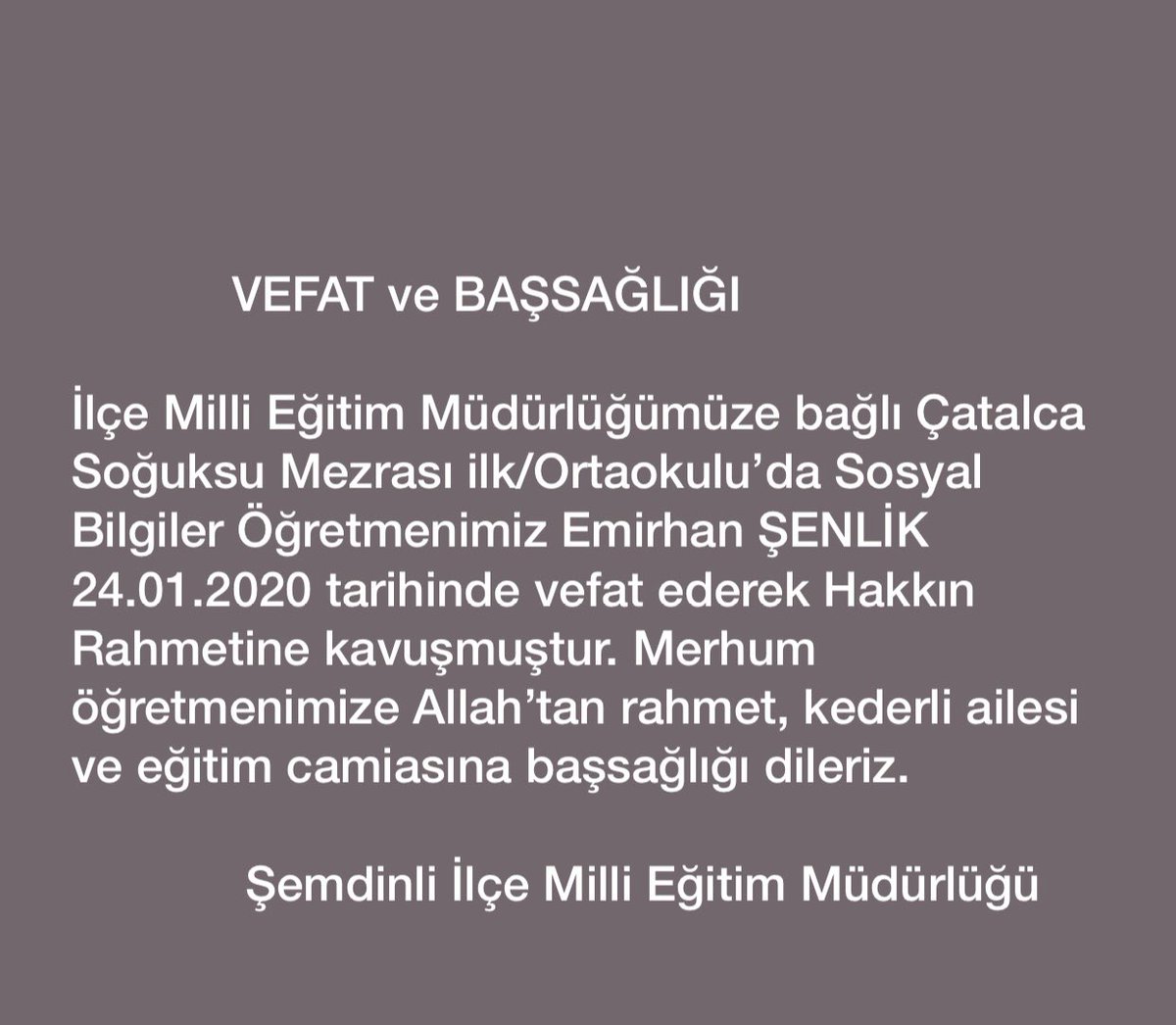 SemdinliMEM's tweet photo. https://t.co/gpr9t14d9w