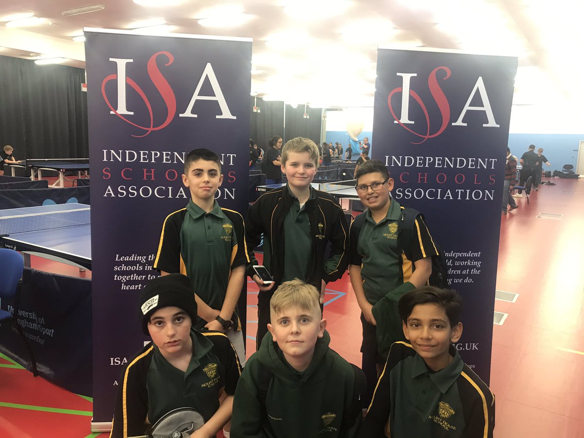 Brilliant day out to ISA’s National Table Tennis. We showed real grit and put our all into every match. Zak came the closest to a medal with 4th in the U13’s. Well done Boys!