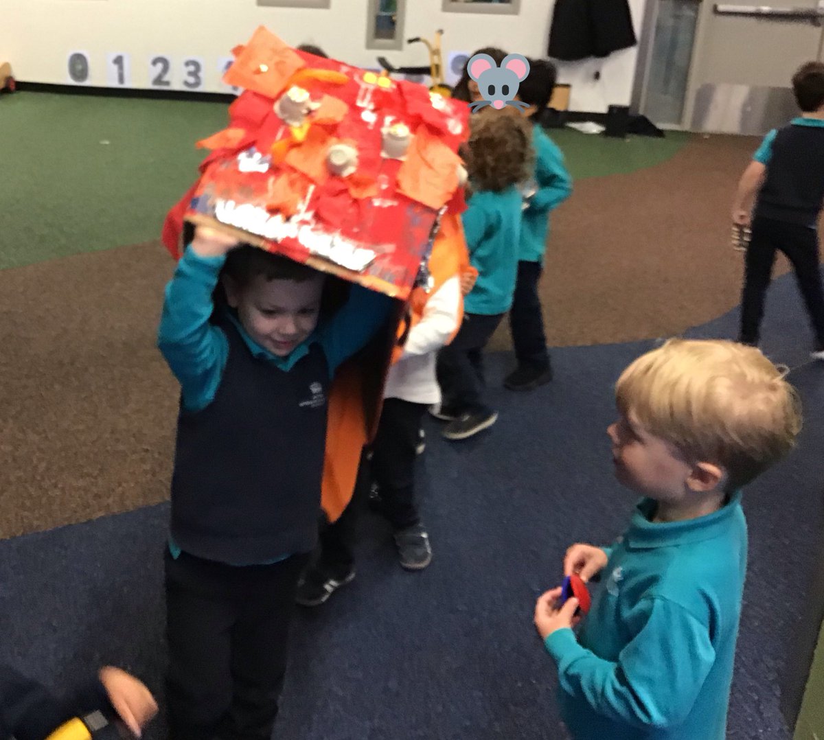 BISCLPNursery's tweet photo. #nursery have loved creating their dragon and then dancing with it as part of our Chinese New Year celebrations and cultural learning @The_IEYC #dragondancing #NAEBeAmbitious https://t.co/5fWPXNP1a3