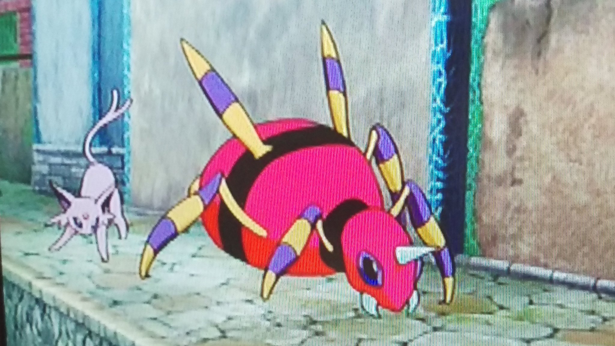 Dagwin 悪役二人の手持ちポケモン エーフィとアリアドス この作品のおかげでブラッキーよりエーフィの方にダークなかっこよさを感じるようになった