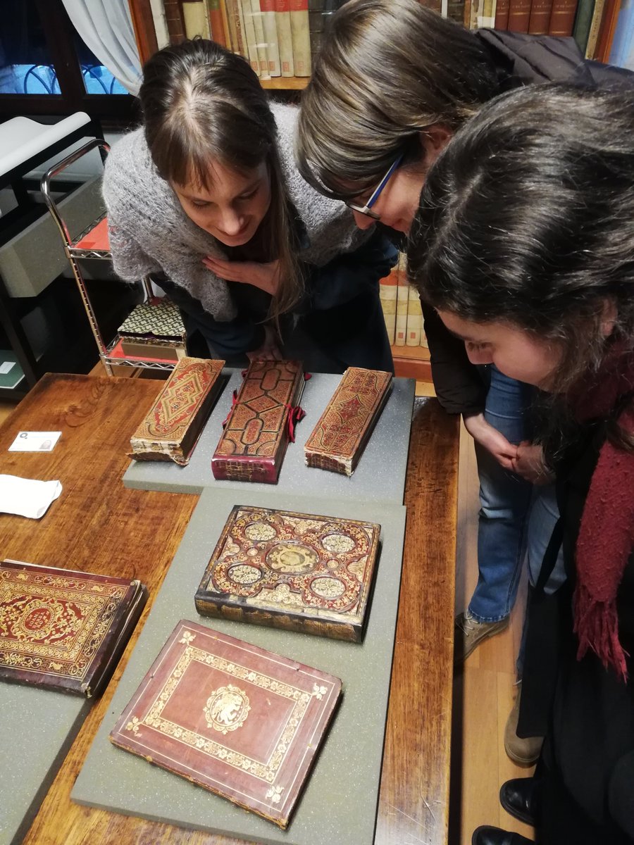 MediciArchivePr's tweet photo. Team #paleography on a field trip to the #ASVe and the @QueriniVenezia https://t.co/i4hNumQYLg