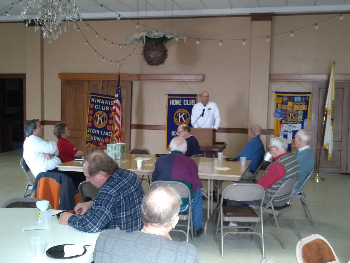 We had the privilege to listen to <a href="/BVU_Baseball/">BVU Baseball</a> head coach Steve Eddie speak to our club on Jan. 20 about his team's upcoming season.  We look forward to cheering the Beavers on all season!