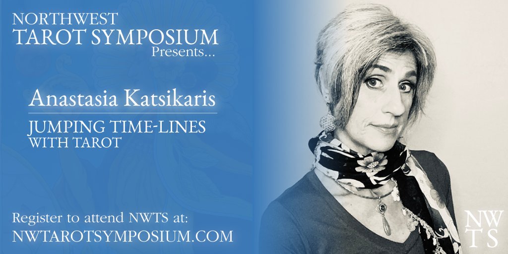 NWTarot's tweet photo. When? When? When? That's what so many of us want to know, right? Anastasia Katsikaris  will show you practical ways to use Tarot to predict timing and pace of events at #NWTS2020!

Join us on March 6th-9th in Portland, OR: https://t.co/QLdtoOFjnF https://t.co/GmEAX631zU