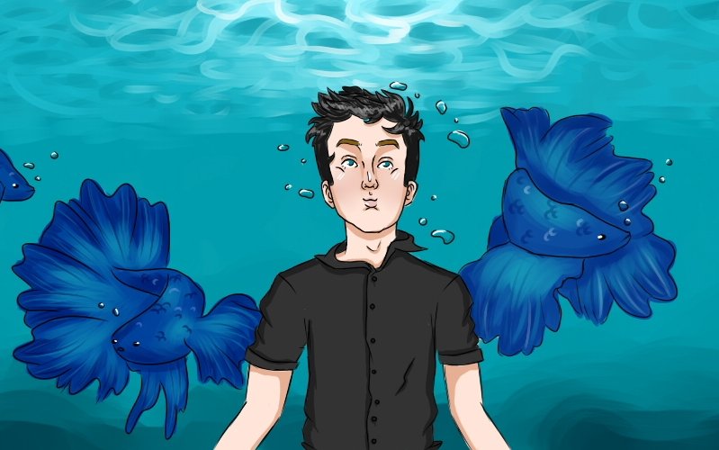 asleepysav's tweet photo. normancon tickets out now! the catch 🎣 = I hope you can hold your breath @AmazingPhil #headerforphil 👀💙🐟 https://t.co/uFNxs5w283