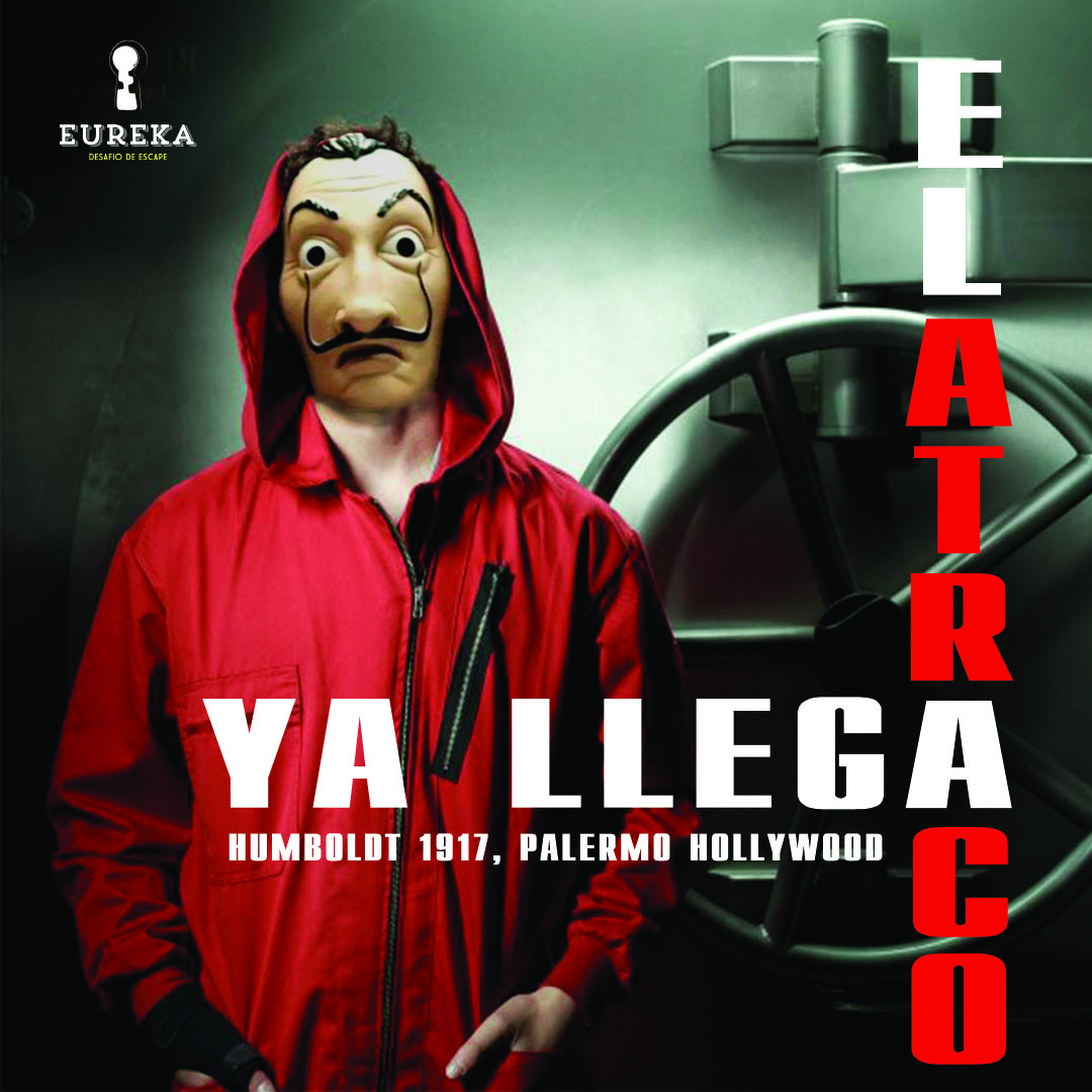 EurekaLEG's tweet photo. Nosotros te avisamos, se viene #elatraco💸💲💰
.
.
#eurekaleg #juegodeescape #escapegame https://t.co/4D9kWE3ZcD