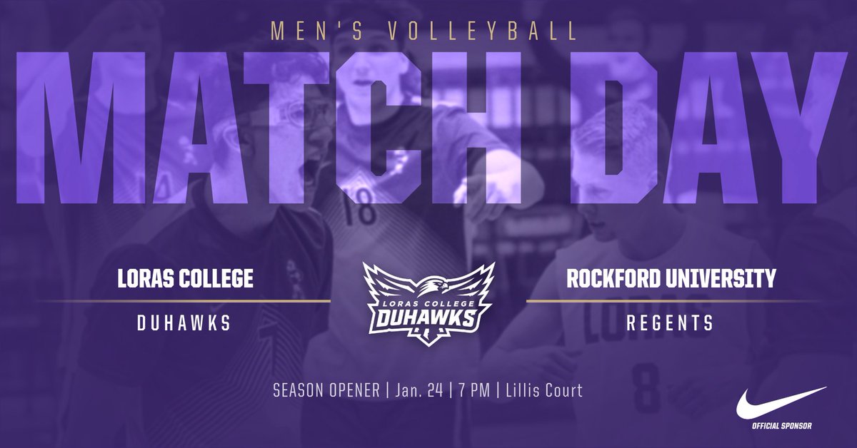 LorasAthletics's tweet photo. 🏐:  @LorasMensVB vs. Rockford University
📍: Dubuque, Iowa - Lillis Court
⏰: 7 P.M.
📈: https://t.co/6KQzATYpUd
🎥: https://t.co/F9v6KoQTi1 https://t.co/vncYTNOdov