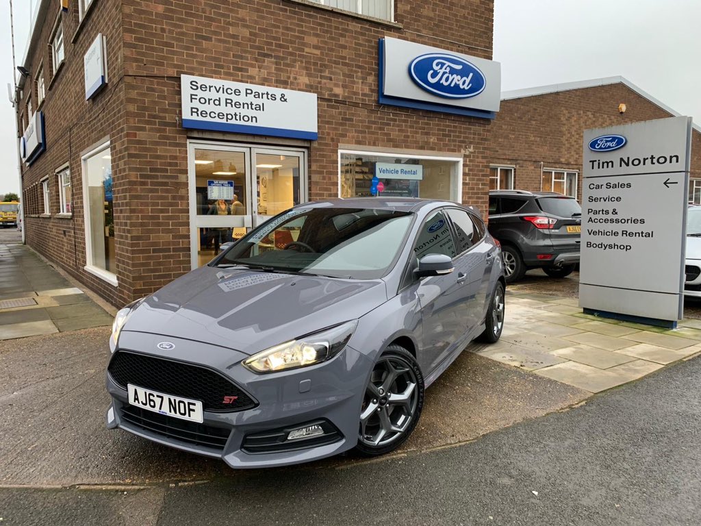 Just in. Immaculate Stealth Grey Ford Focus ST. Contact us for details. #TimNorton #Oakham #Rutland #Ford #FocusST