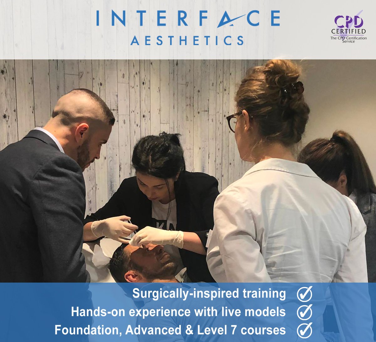 Are you a Medical Professional looking to start your Aesthetics Careers in 2020?

Go to interfaceaesthetics.co.uk for the industry’s leading Aesthetics Training courses.

@interfaceaesthetics #aestheticcourse #aesthetictraining #doctorcareers #nursingcareer #pharmacycareers