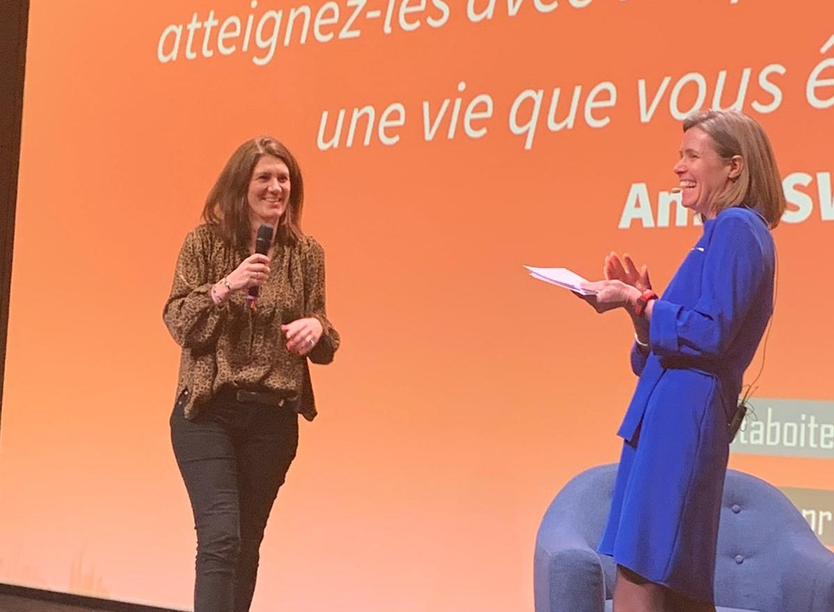 BougeTaBoite's tweet photo. “Ce que j'aime c’est
 entreprendre et partager. Du coup, je suis devenue consultante en création d’entreprise. Permettre aux entrepreneurs de se rémunérer à leur juste valeur, c'est mon moteur» Lorette Glasson, Bougeuse de #Grenoble 
 #vousneserezjamaisassezcheres
#thinkbigher https://t.co/jvqnQ3Tc7e
