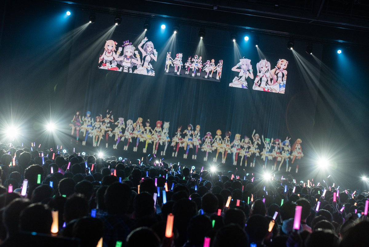 本日は「hololive 1st fes. ノンストップ・ストーリー」をご覧頂き