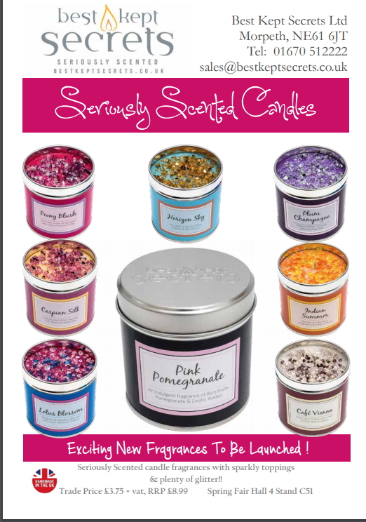gift_focus's tweet photo. Scented glitz n glamour from @bkscandles    #Handmade ##candles and soap from the heart of Northumberland. see n "sniff" @SpringAutFair https://t.co/HWqmq0PUIN