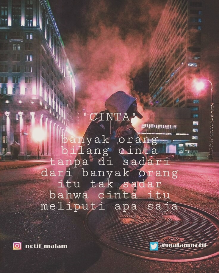 MalamNotif's tweet photo. Cinta ?? Pahami dulu apa itu cinta

#notifmalam #jumatambyar #katakata #katabijak #katasindiran https://t.co/okldcPwDfK