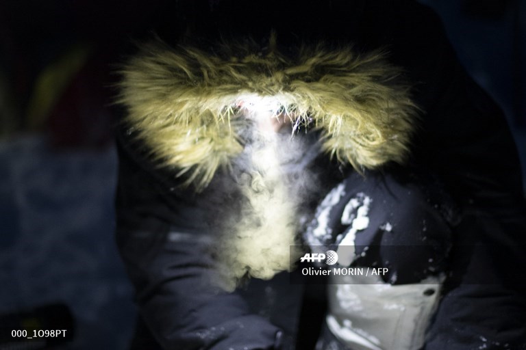 AFPphoto's tweet photo. French adventurers train for Arctic exploit  #AFP 
https://t.co/PnoUz7IVbL
📸 @afpolm https://t.co/mMcDMQrzns