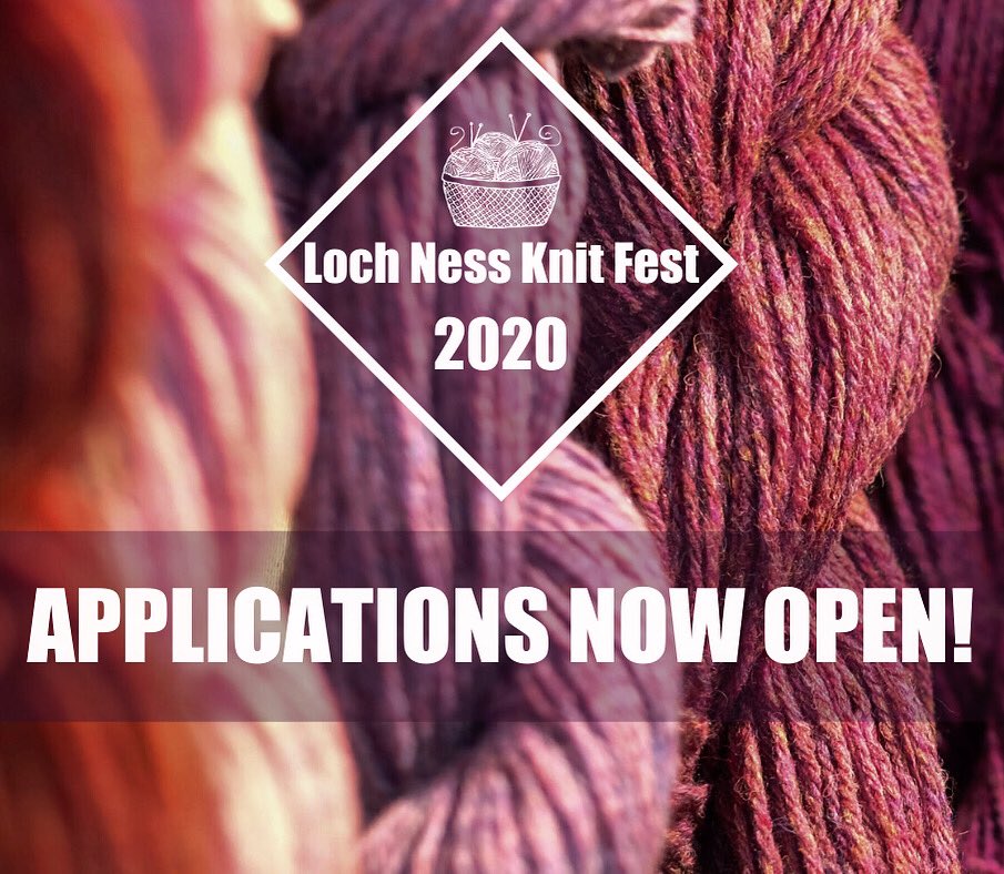 CairanPlanit's tweet photo. Applications are now open for vendors , workshop providers and entertainment for this years #LochNessKnitFest! Just email ask@lochnessknitfest.com for more information. 
#Yarn #knittersoftwitter #YarnFest 🧶💜 https://t.co/XbtTa3YaNa