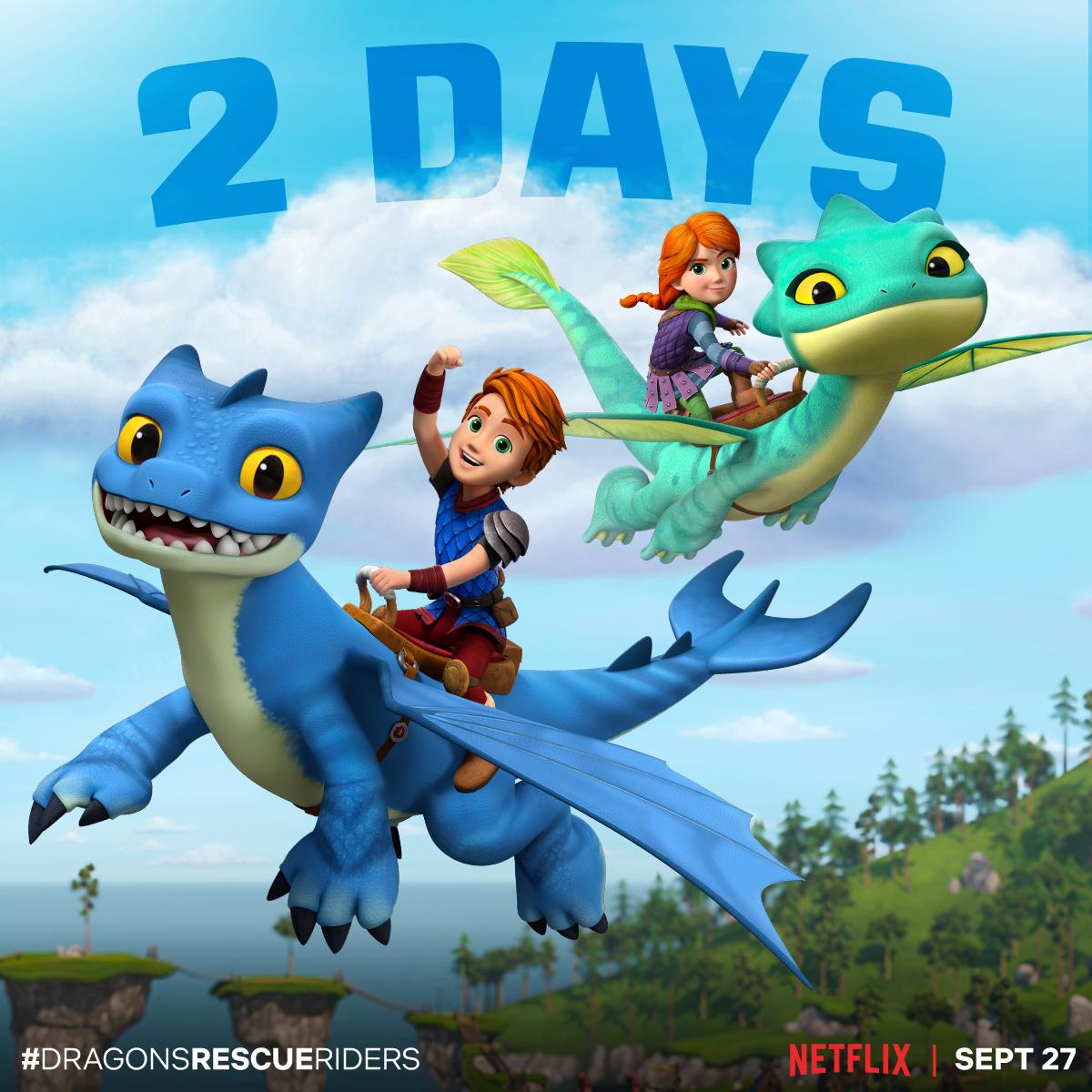 🐲‼️情報解禁‼️🐲 『ドラゴン:レスキューライダーズ』シーズン2