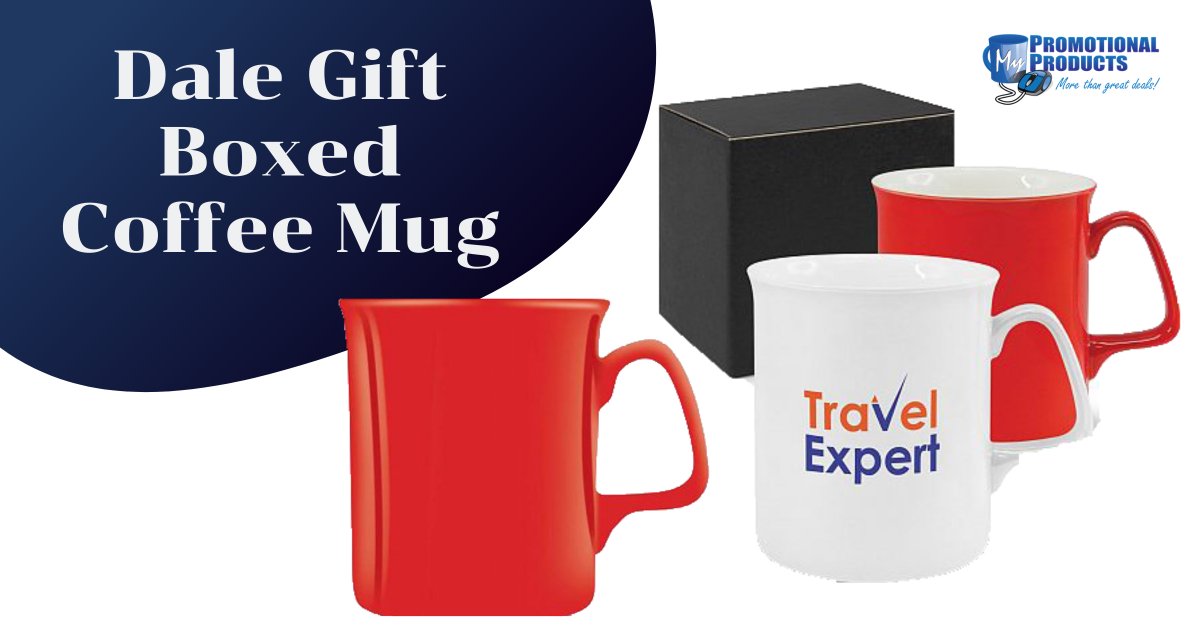 Add your pad printed logo and keep your brand updated with imprinted Dale Gift Boxed Coffee Mugs. This ceramic coffee mugs is high quality and handy for everyday use. Buy it now from My Promotional Products. Source: bit.ly/2sPhnfn
#ceramiccoffeemugs #ceramiccoffeecup