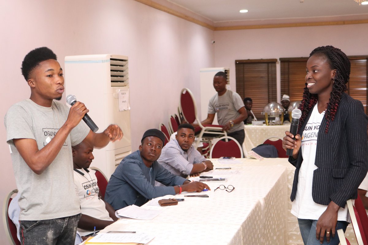 Kimpact_Global's tweet photo. #OsunYouthAgenda 
Observation, Challenges, Stories and lessons learnt from #OsunYouthAgenda advocacy were shared with 
@bukolaidowu the ED and @KDI_ng in #OsunYouthAgenda #Reflectionmeeting. https://t.co/jlV9sgUeKk